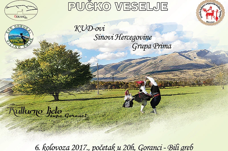 Pučko veselje u Gorancima
