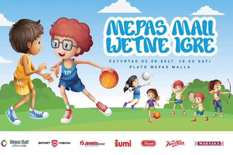 Mepas Mall Ljetne igre u četvrtak, 3. kolovoza