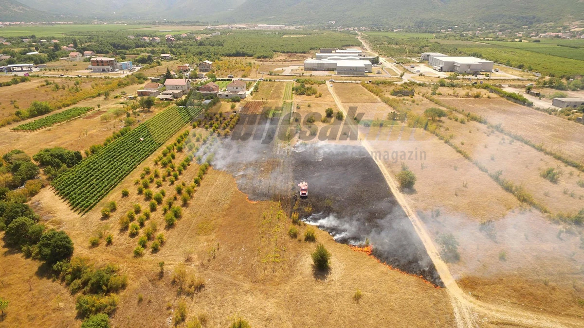 Mostarska policija uhitila osobu koja je podmetnula požar u Potocima