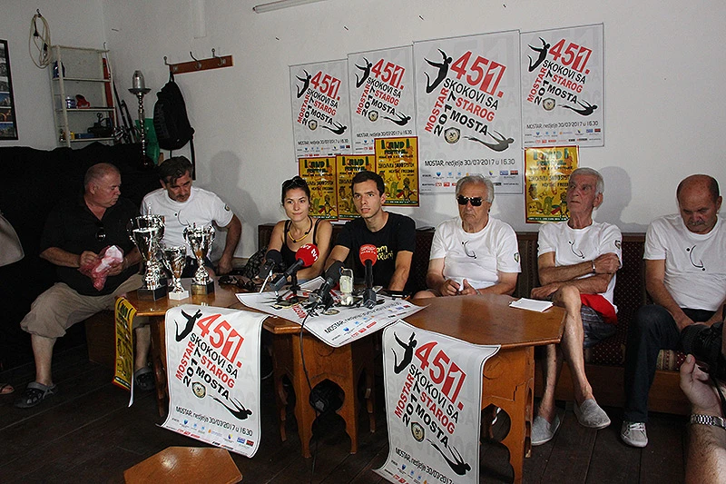 Festival mladosti i hrabrosti - Sve spremno za skokove sa Starog mosta