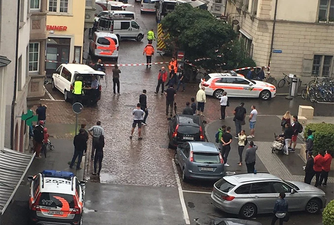 Napadač motornom pilom u Schaffhausenu je skitnica