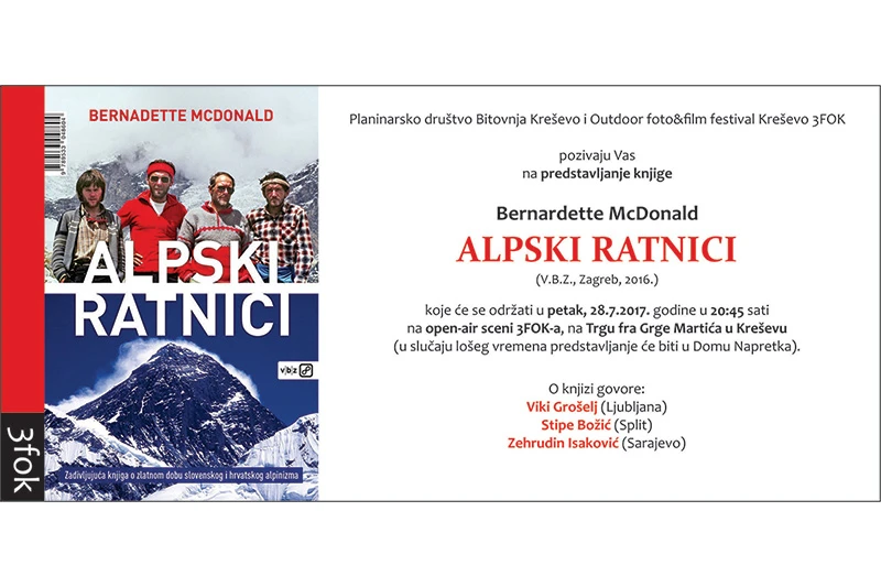 ''Alpski ratnici'' na 5. Outdoor foto&film festivalu Kreševo 2017