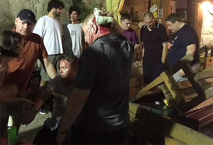 Navijač Aberdeena o napadu u Mostaru: Maskirana grupa s bakljama je udarala ljude