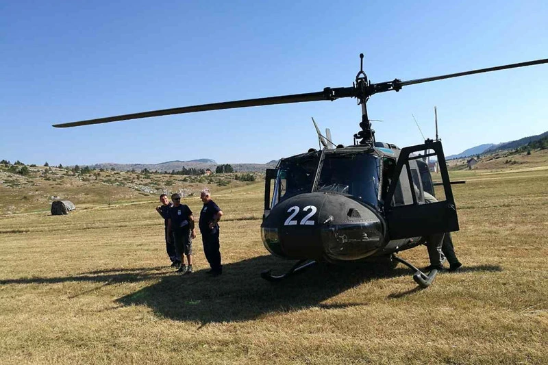Na Čvrsnici složeno: Vjetar otežava gasiteljima