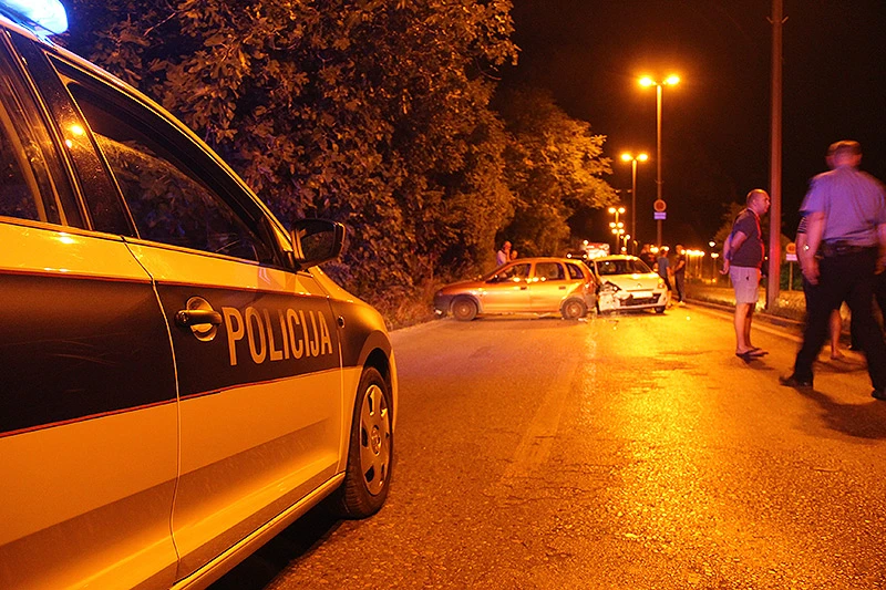 Sudar na južnom izlazu iz Mostara