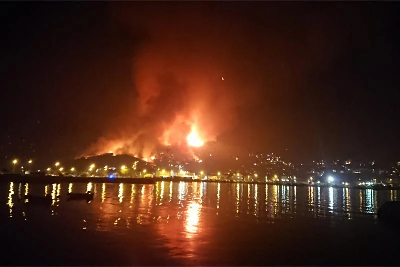 VIDEO | Splitski heroji: Pogledajte bijeg vatrogasaca iz plamena