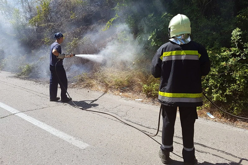 Požar oko izvorišta odakle se napaja Mostar
