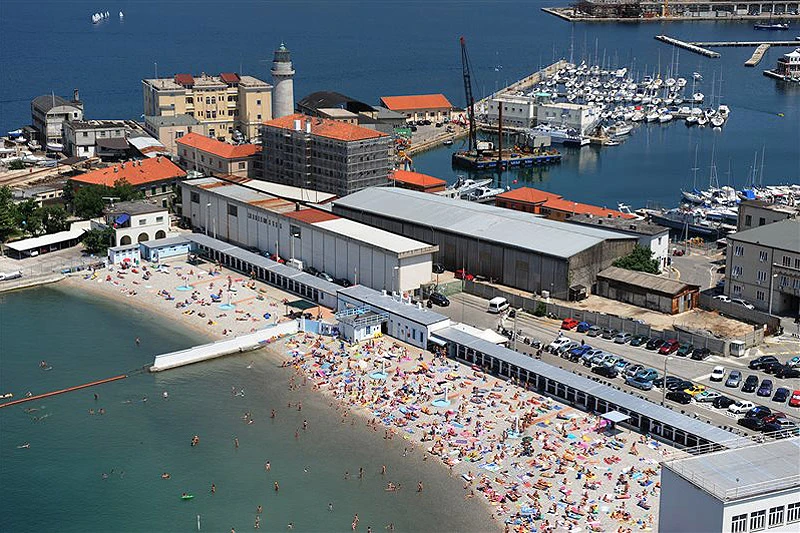 U Trstu se nalazi posljednja odvojena plaža u Europi