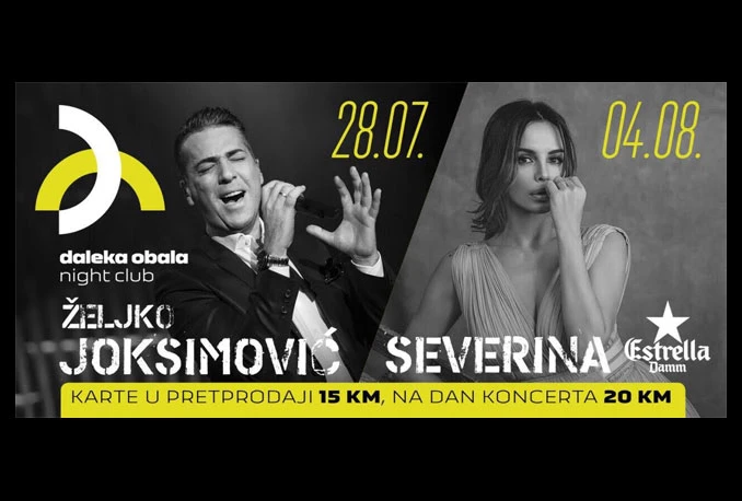 Joksimović i Severina zaduženi za ludi provod u Dalekoj
