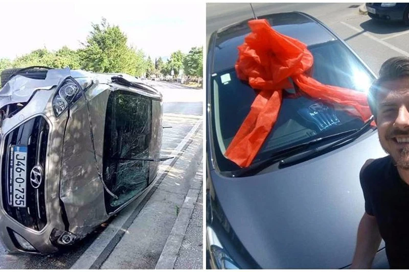 Mostar: Kupili kolegi novi automobil nakon prometne nesreće