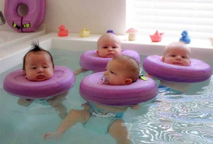 Spa za bebe: plutanje, masaže i neopisiva slatkoća
