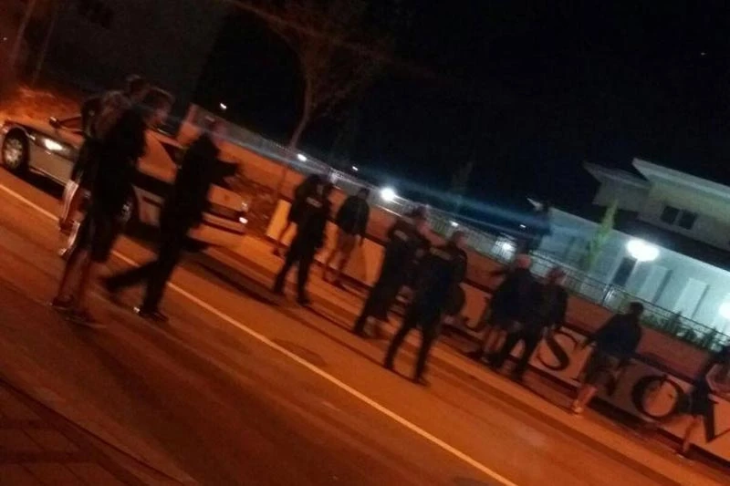 VIDEO | Sukob navijača tijekom crtanja murala Dinamu u Tomislavgradu