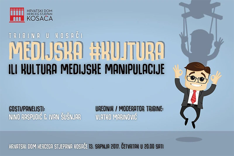 Nino Raspudić i Ivan Šušnjar o medijskoj kulturi u BiH
