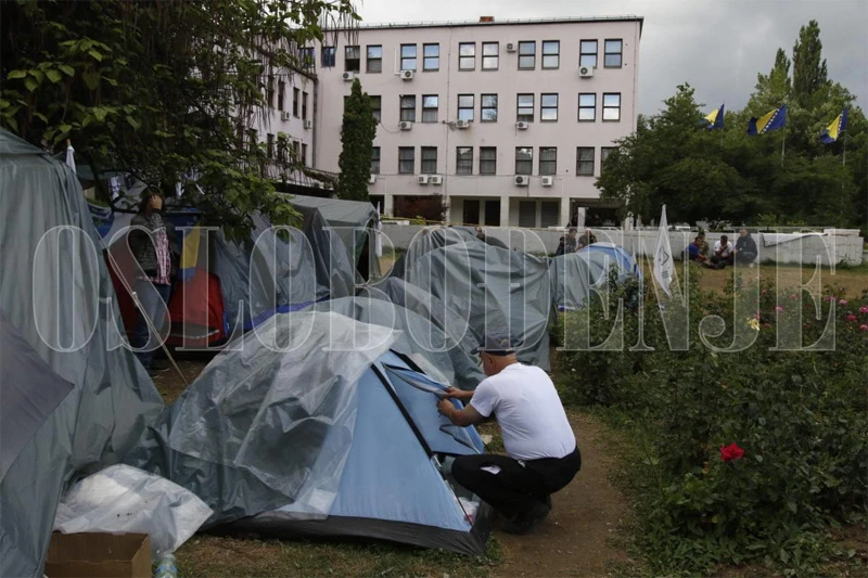 Borci pred vladom već 22 dana