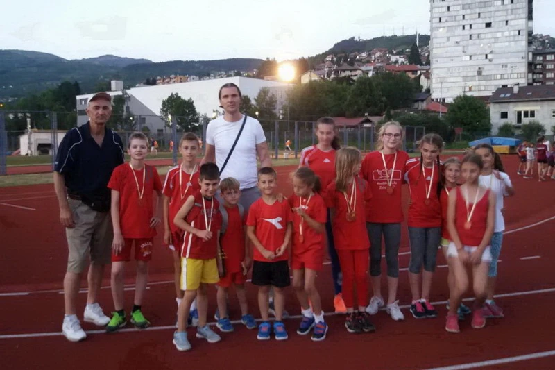 Atletičari Zrinjskog dominirali u 3. kolu Dječje lige