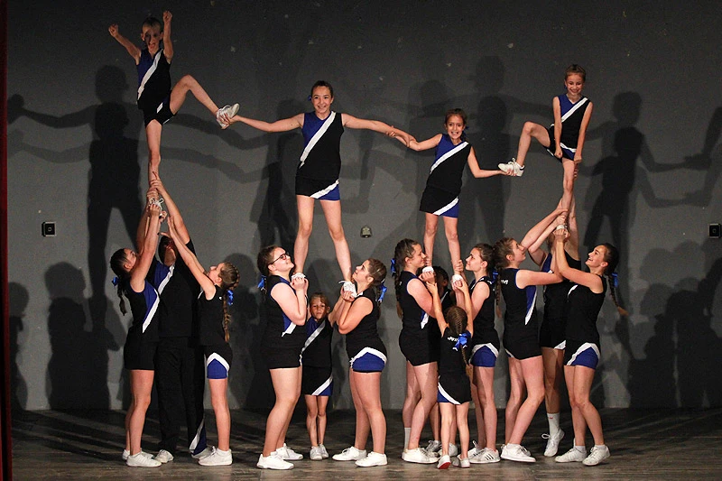 U Širokom Brijegu održana ''Cheerleading večer''