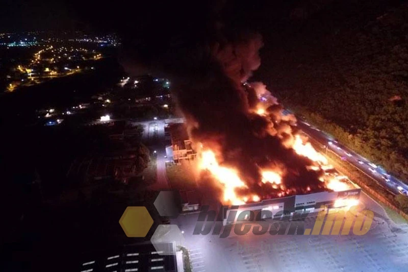 Poznat uzrok požara u mostarskom Bingu