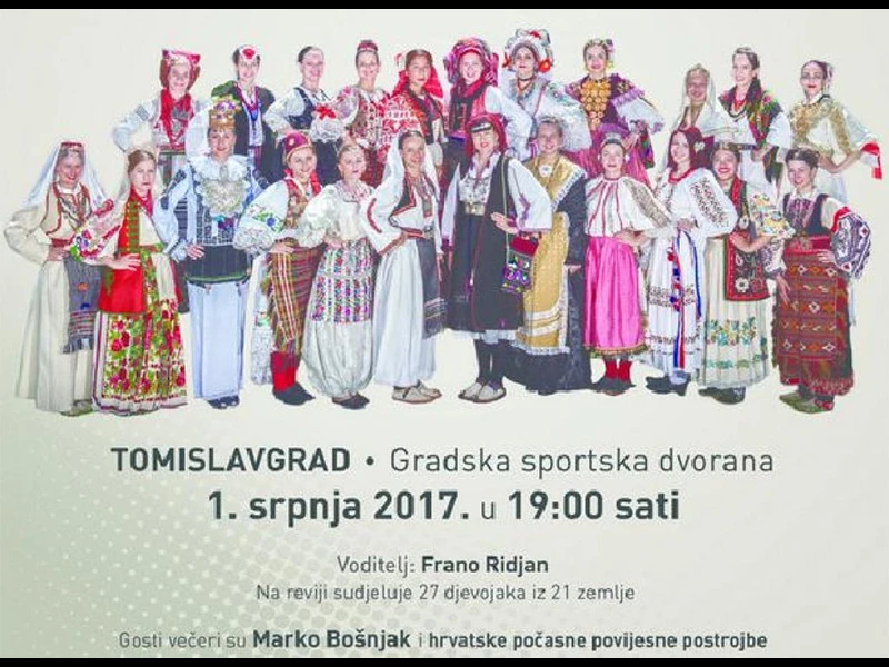Tomislavgrad najavljuje Reviju tradicijske odjeće i izbor najljepše Hrvatice u narodnoj nošnji