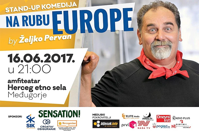 Željko Pervan u petak u amfiteatru Herceg etno sela u Međugorju