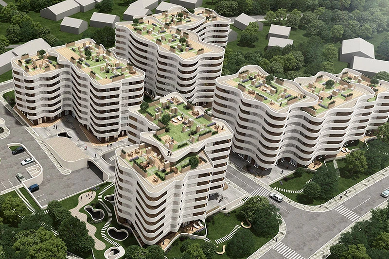 Izgradnja luksuznog stambeno-poslovnog kompleksa na Ilidži se nastavlja