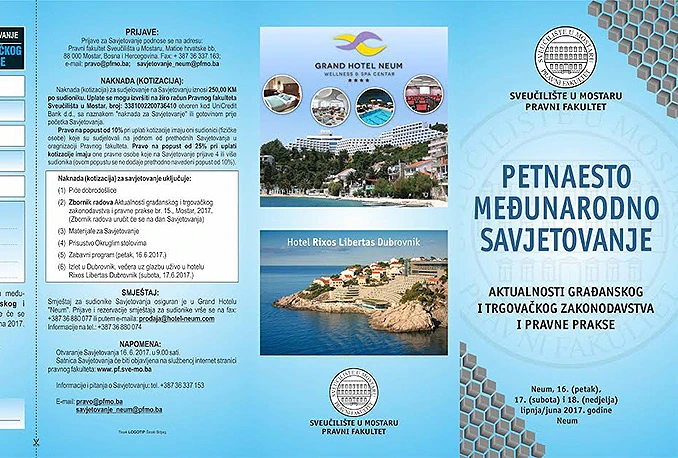 Međunarodno pravno savjetovanje u Neumu