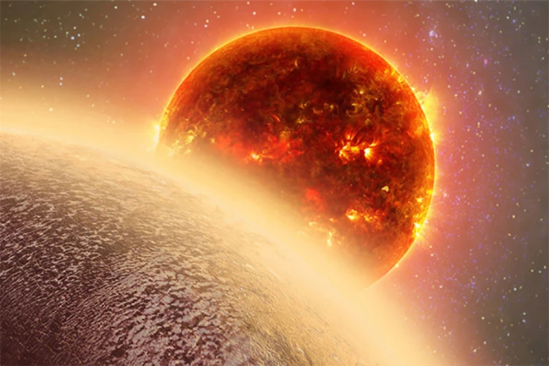 Otkriven užareni planet