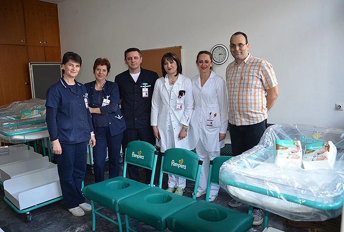 Porodilišta u Bosni i Hercegovini primila donacije od Pampersa