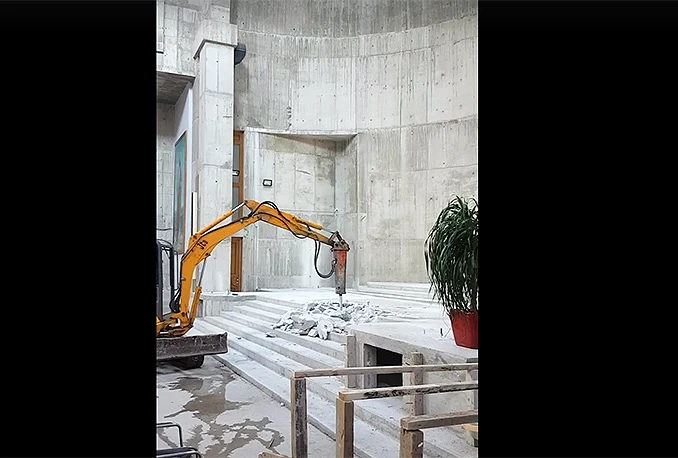 VIDEO | Radovi u crkvi Svetog Petra i Pavla u Mostaru