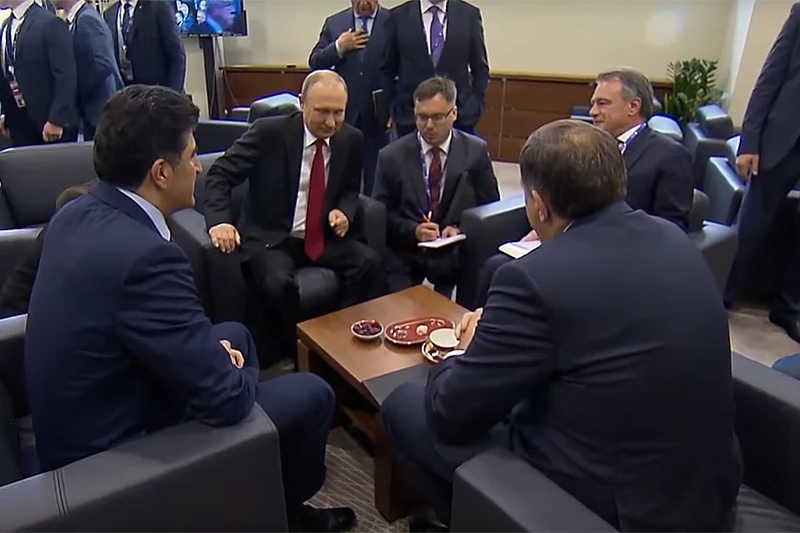 Dodik pozvao Putina da dođe u Banja Luku