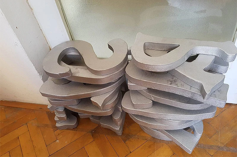 Stigla nova slova od mostarskog aluminija za Kosaču
