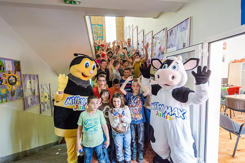 Povodom Svjetskog dana mlijeka mališani zavoda Mjedenica dobili Meggle mlijeko
