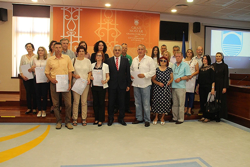 Izabrana najljepša mostarska dvorišta, terase i balkoni