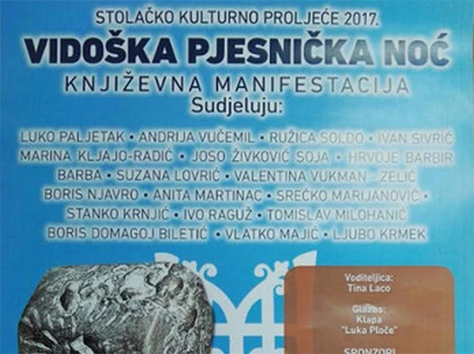 Jedinstvena pjesnička noć u Stocu