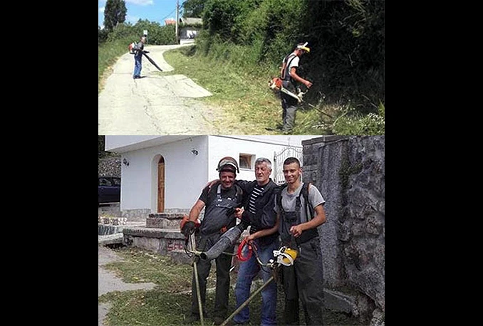 Čišćenje prometnica u Ljubuškom 