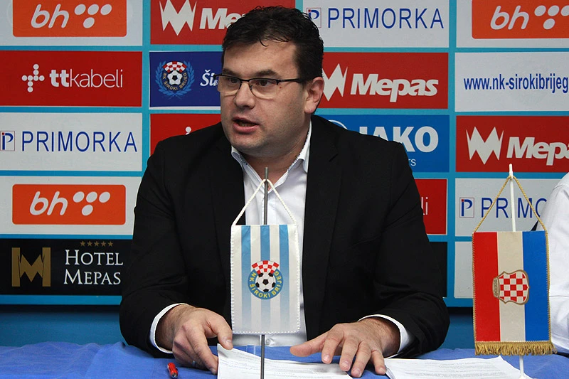 Knezović: Na NK Široki Brijeg se vrši medijska haranga bošnjačkih medija
