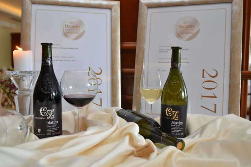 Platinasti sjaj za "Vina Zadro''