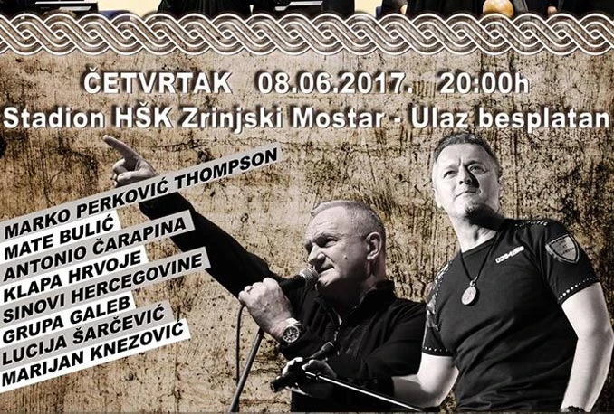 Odgovor organizatora skupa u Mostaru: Zločin je voljeti svoje