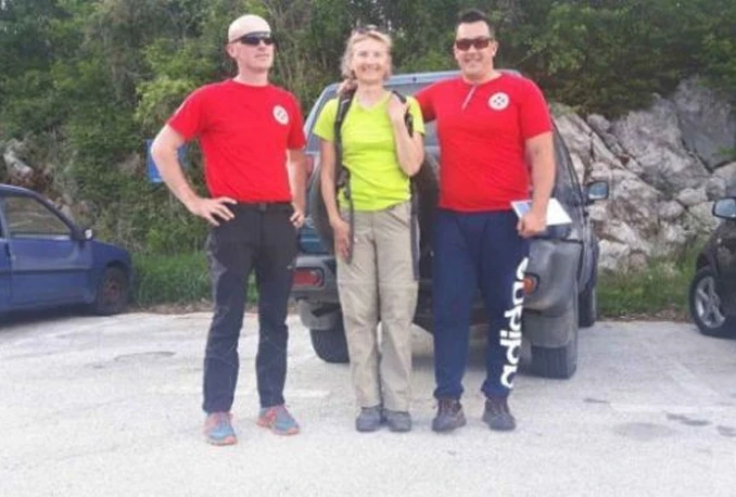 Brzom intervencijom pripadnika GSS-a spašena izgubljena planinarka