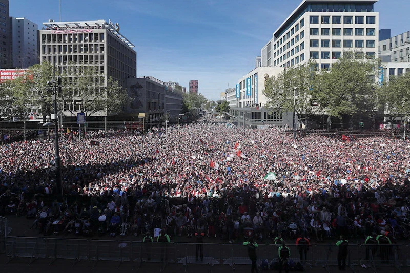 Cijeli Rotterdam slavio Feyenoordov naslov prvaka 