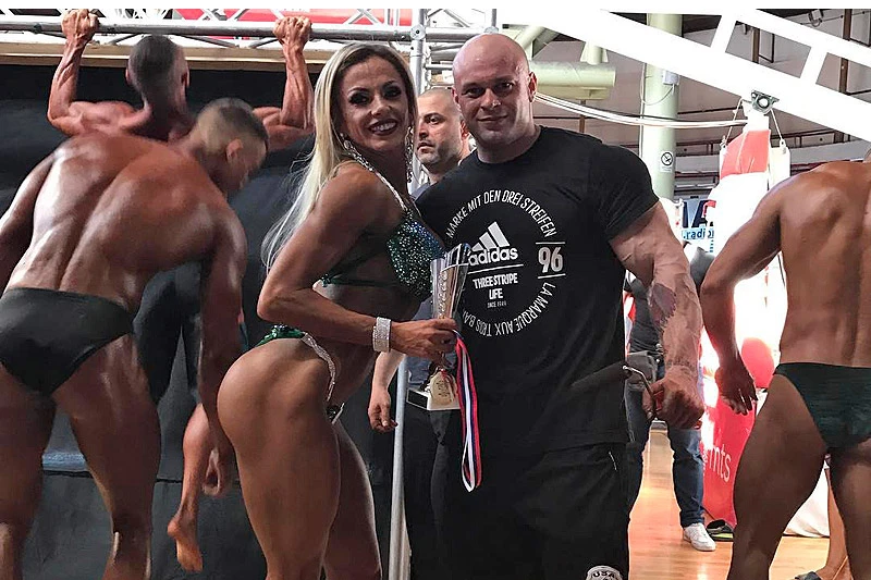 Mostarka Lejla Delalić nova prvakinja Balkana u bodybuildingu
