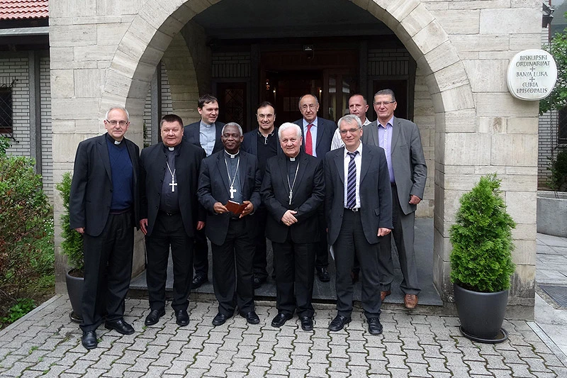 Kardinal Turkson iz Rima stigao u BiH