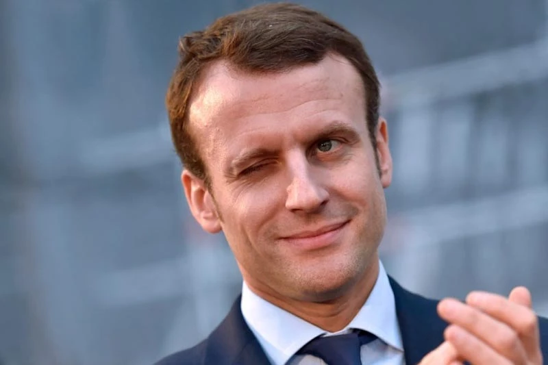 Macron na meti hakera