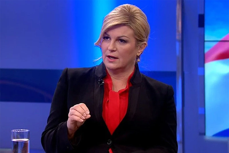 Grabar-Kitarović počela razgovore s čelnicima stranaka i saborskim zastupnicima