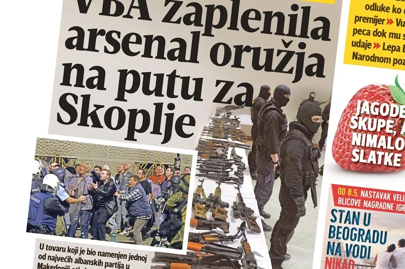 Palo oružje za Makedoniju?!