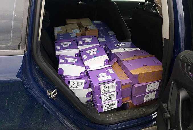 Propao pokušaj krijumčarenja Milki i tekstilne robe