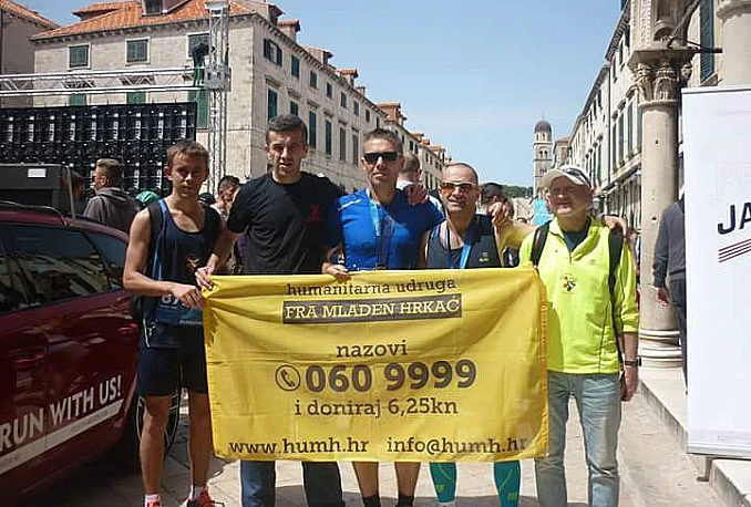 Širokobriježanin trčao za udrugu fra Mladen Hrkać