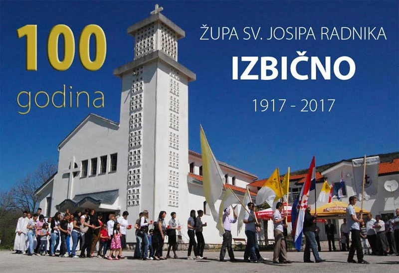 Župa Izbično slavi 100 godina od osnutka