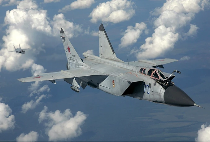 U Sibiru se srušio ruski borbeni zrakoplov MiG-31