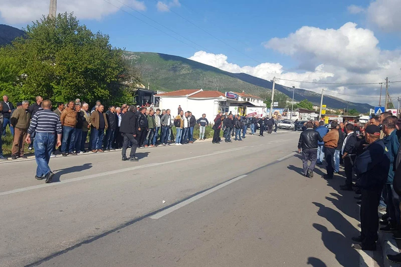 VIDEO | Policija prekinula prosvjede branitelja