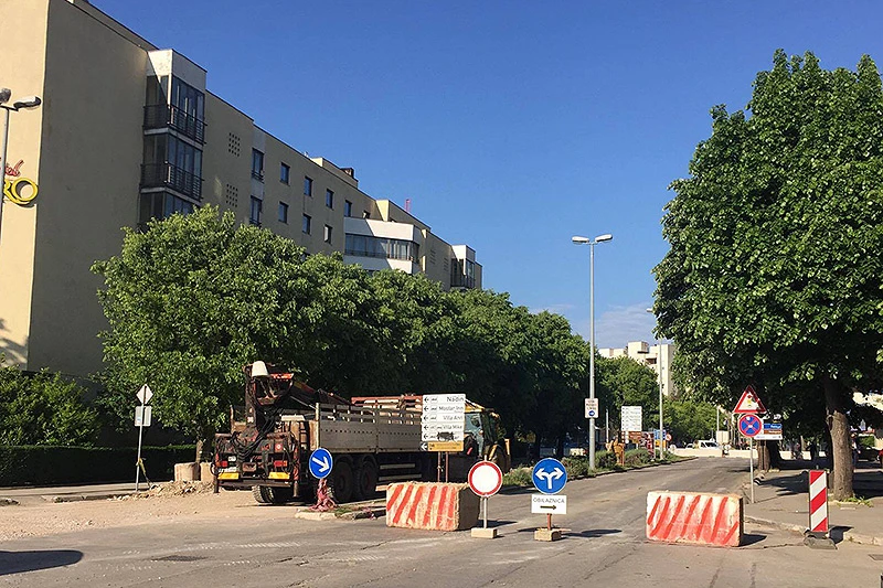 Mostar: Kolektori promijenili smjer prometovanja  u Ulici kardinala Stepinca